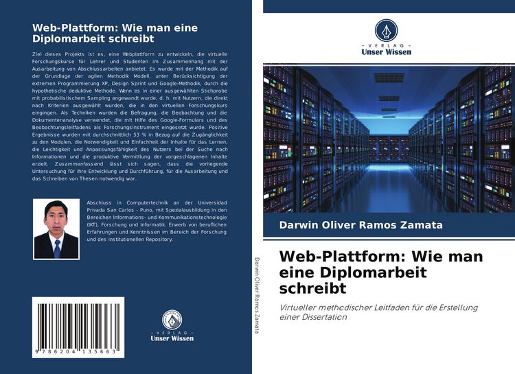 Produktbild: Web-Plattform: Wie man eine Diplomarbeit schreibt