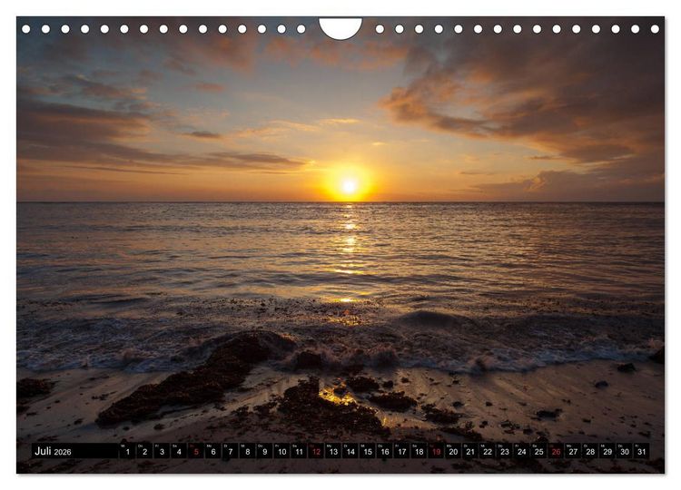 Produktbild: Blick aufs ruhige Meer (Wandkalender 2026 DIN A4 quer), CALVENDO Monatskalender