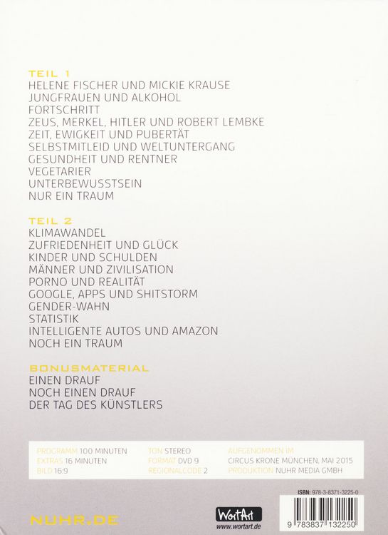 Produktbild: Dieter Nuhr - Nuhr ein Traum