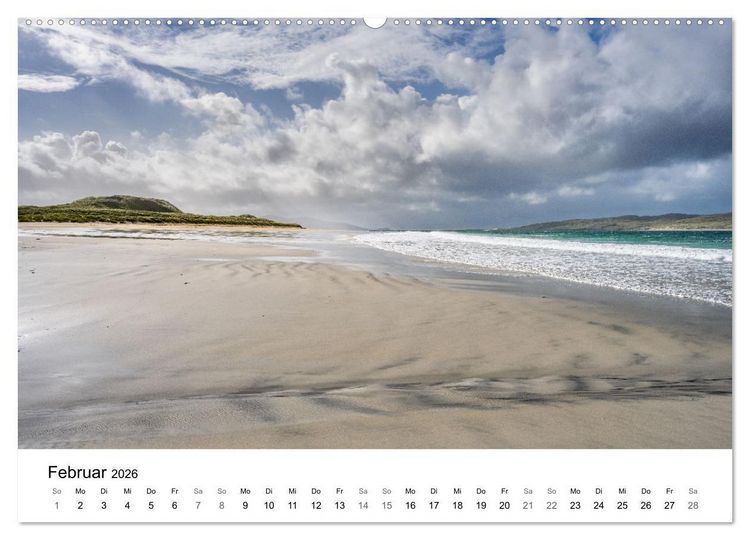 Produktbild: Luskentyre - Isle of Harris, Outer Hebrides (Wandkalender 2026 DIN A2 quer), CALVENDO Monatskalender