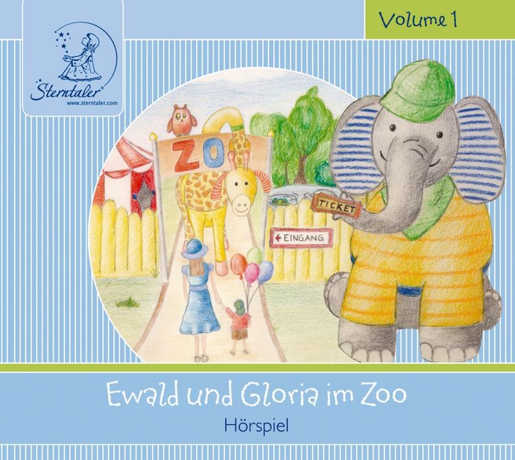 Produktbild: Ewald & Gloria im Zoo, 1 Audio-CD