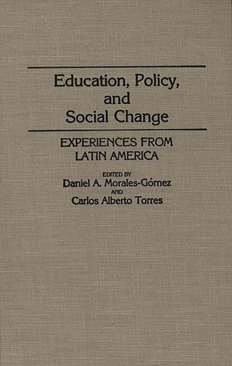 Produktbild: Education, Policy, and Social Change