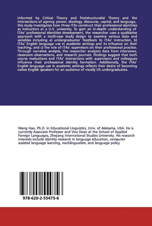 Produktbild: International Teaching Assistants' Professional Identity Development