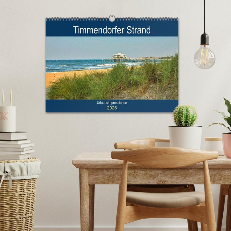 Produktbild: Timmendorfer Strand - Urlaubsimpressionen (Wandkalender 2026 DIN A3 quer), CALVENDO Monatskalender