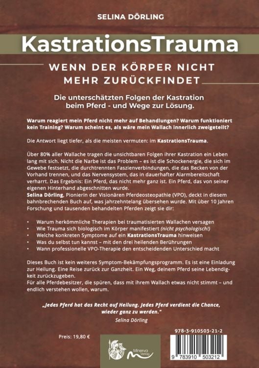 Produktbild: KastrationsTrauma - Wenn der K&ouml;rper nicht mehr zur&uuml;ckfindet