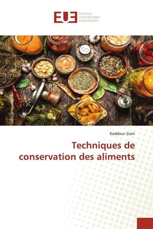 Produktbild: Techniques de conservation des aliments