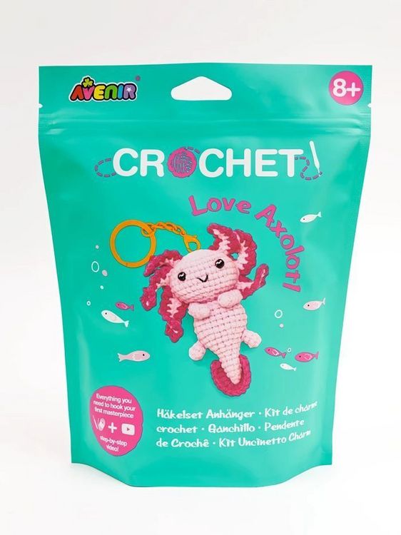 Produktbild: AVENIR - H&auml;kelset Axolotl
