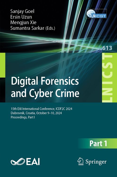 Produktbild: Digital Forensics and Cyber Crime