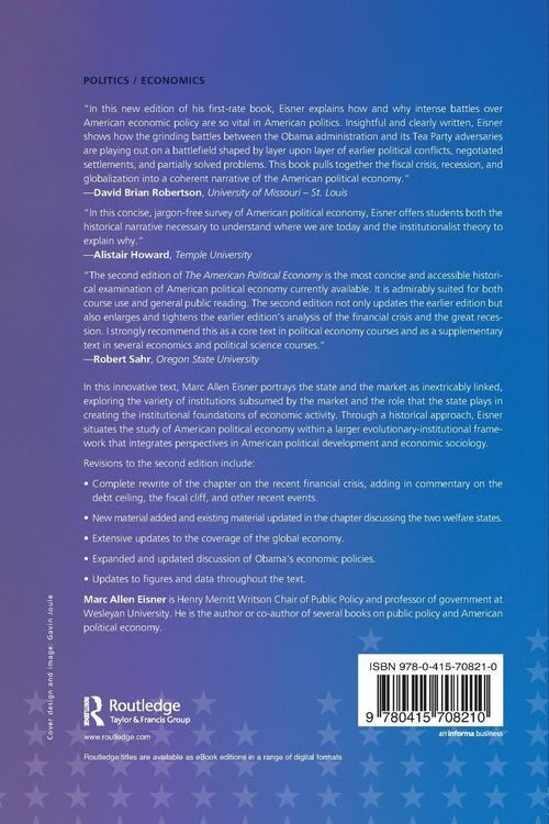 Produktbild: The American Political Economy