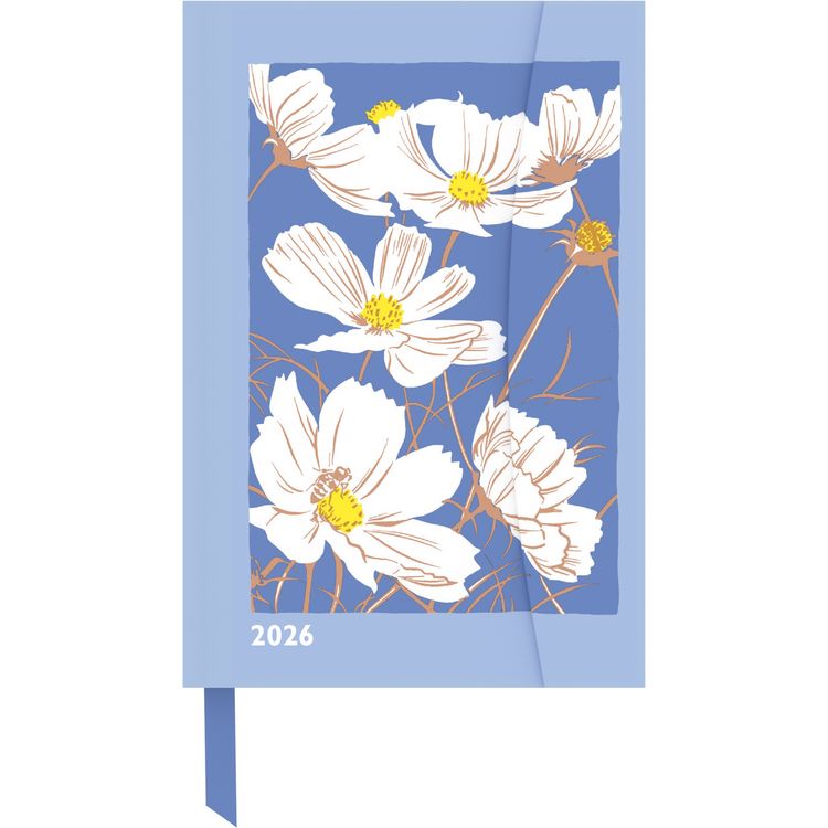 Miquelrius Wochenplaner 2022 'Natura' – Hardcover Im Wildblumen-Design, 80x120 Mm, Spanisch, Mit Spiralbindung