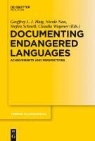 Produktbild: Documenting Endangered Languages