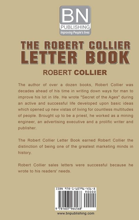 Produktbild: The Robert Collier Letter Book