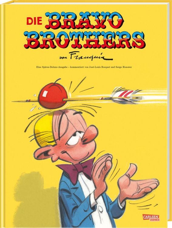 Produktbild: Spirou Deluxe Bravo Brothers (Hochwertige Jubiläumsedition 100 Jahre Franquin)