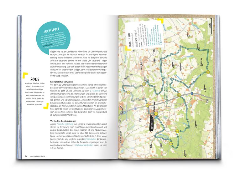 Produktbild: KOMPASS Radvergn&uuml;gen Osnabr&uuml;cker Land