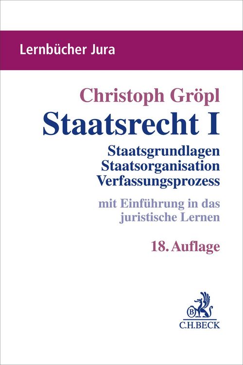 Produktbild: Staatsrecht I