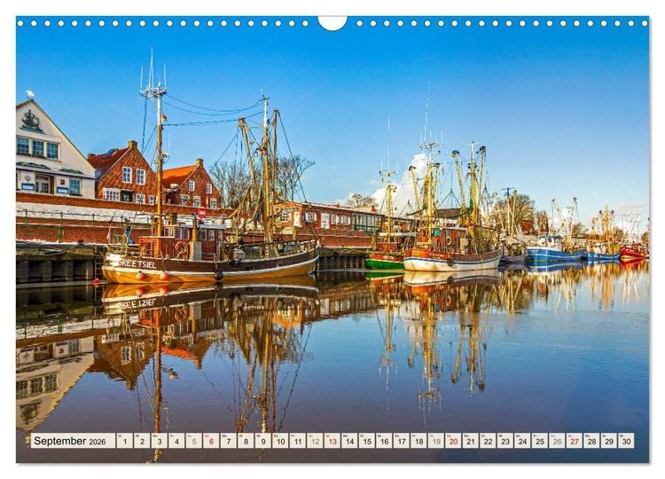 Produktbild: Der sch&ouml;ne Norden Deutschlands (Wandkalender 2026 DIN A3 quer), CALVENDO Monatskalender
