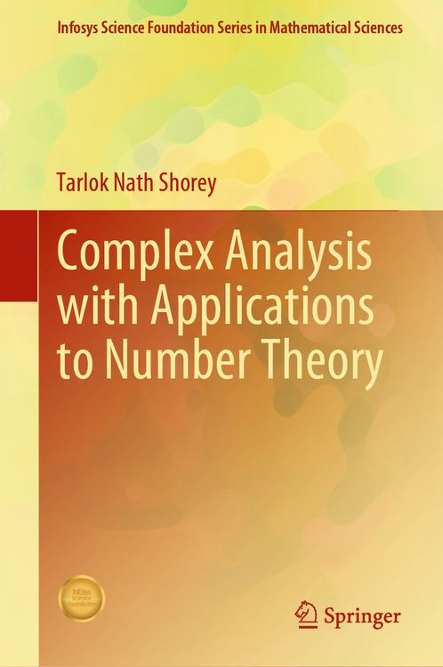 Produktbild: Complex Analysis with Applications to Number Theory