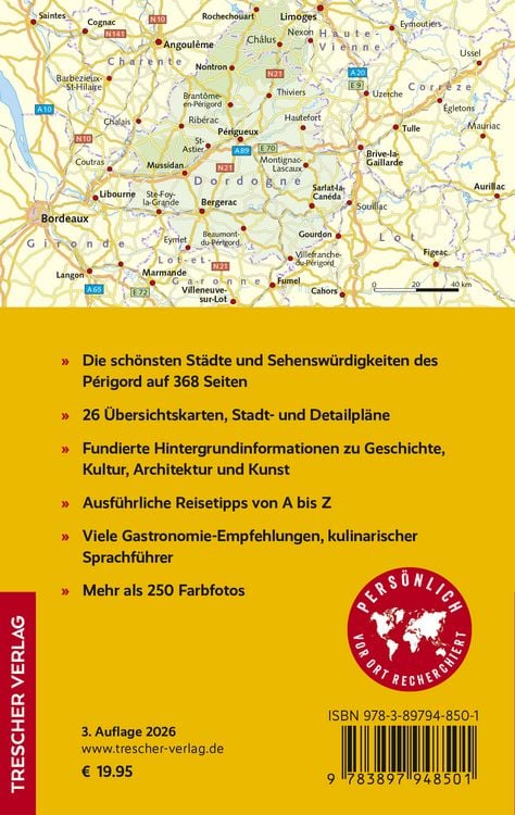 Produktbild: TRESCHER Reisef&uuml;hrer P&eacute;rigord