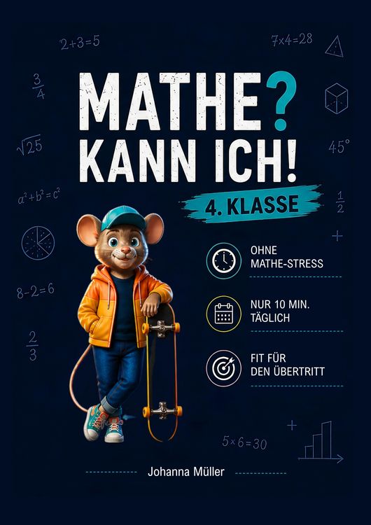 Produktbild: M&uuml;ller, J: Mathe? Kann ich! F&uuml;r die 4. Klasse - in nur 10 Mi