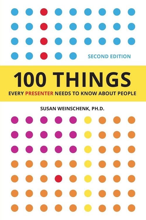 Produktbild: 100 Things Every Presenter Needs To Know About People