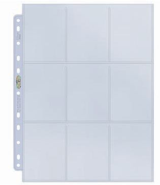 Produktbild: UltraPro - 9-Pocket Platinum Pages Fix100