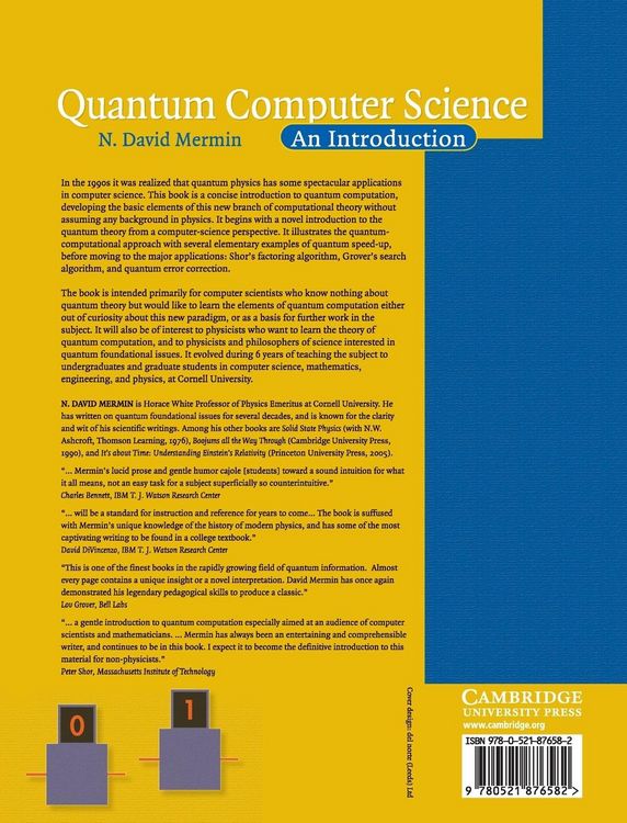 Produktbild: Quantum Computer Science