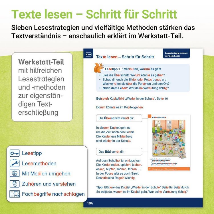 Produktbild: ABC der Tiere 3 Neubearbeitung &ndash; Lesebuch silbierte Ausgabe