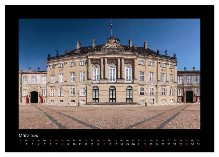 Produktbild: Kopenhagen (Tischkalender 2026 DIN A5 quer), CALVENDO Monatskalender