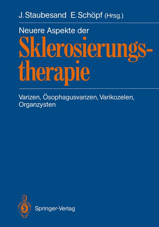 Produktbild: Neuere Aspekte der Sklerosierungstherapie