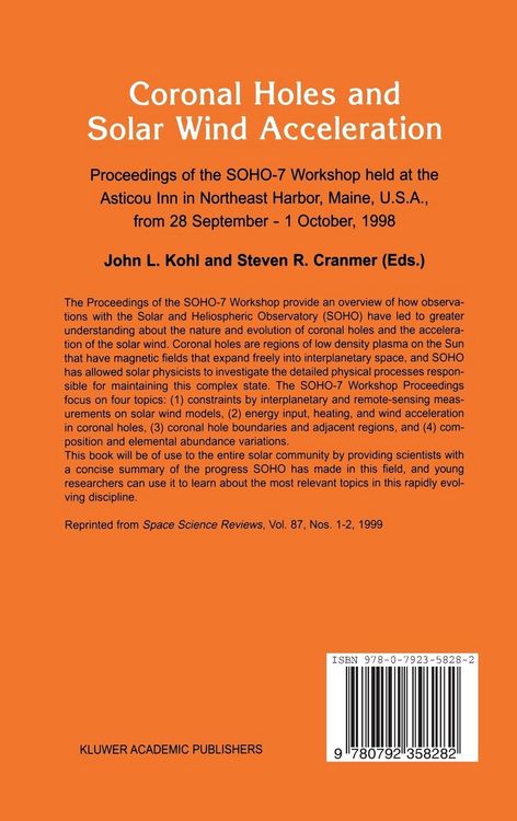 Produktbild: Coronal Holes and Solar Wind Acceleration