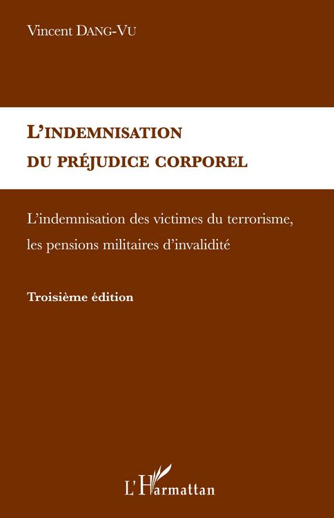Produktbild: L'indemnisation du pr&eacute;judice corporel