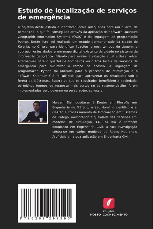 Produktbild: Estudo de localiza&ccedil;&atilde;o de servi&ccedil;os de emerg&ecirc;ncia
