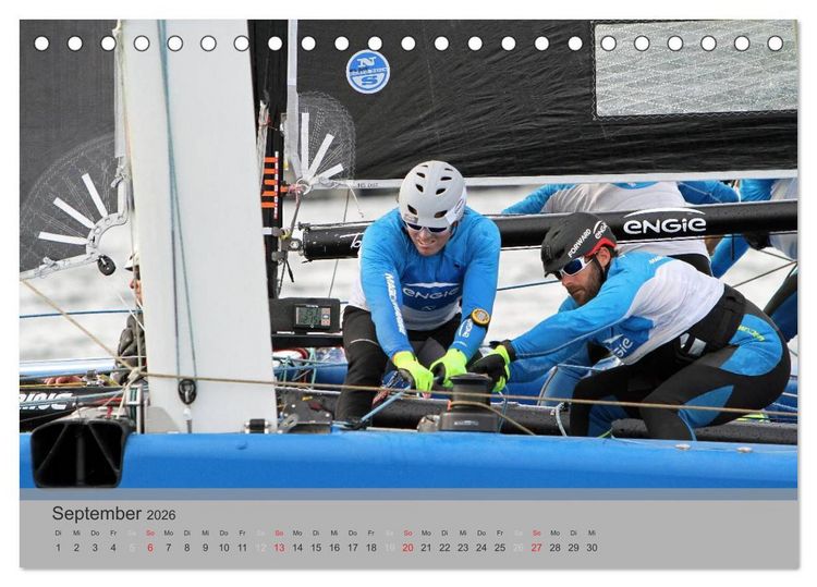 Produktbild: High Speed Katamarane - Schwebend ans Limit (Tischkalender 2026 DIN A5 quer), CALVENDO Monatskalender