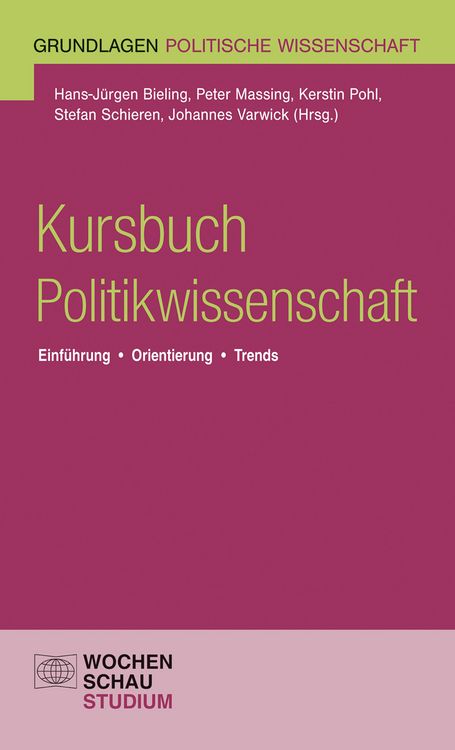 Produktbild: Kursbuch Politikwissenschaft