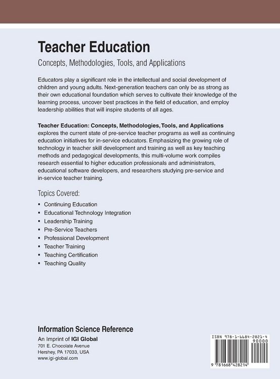 Produktbild: Teacher Education