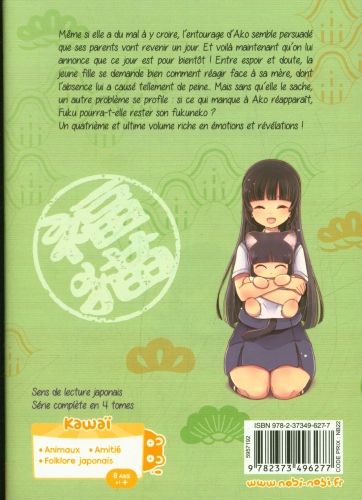 Produktbild: Fukuneko, les chats du bonheur. Tome 4