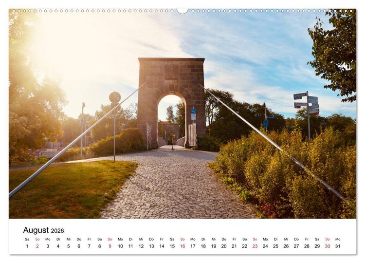 Produktbild: Kassel - Morgenlicht (Wandkalender 2026 DIN A2 quer), CALVENDO Monatskalender
