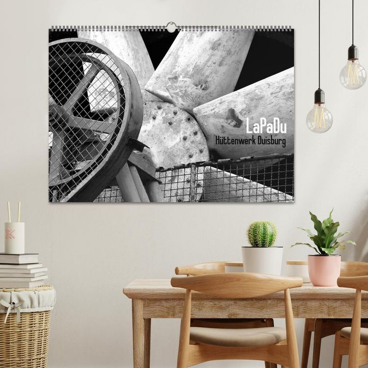 Produktbild: LaPaDu-H&uuml;ttenwerk Duisburg (Wandkalender 2026 DIN A2 quer), CALVENDO Monatskalender