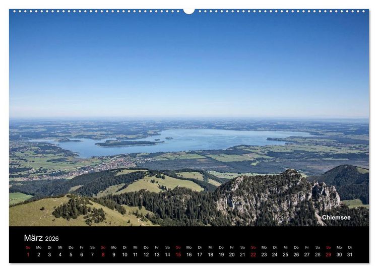 Produktbild: Oberbayerische Seen (Wandkalender 2026 DIN A2 quer), CALVENDO Monatskalender