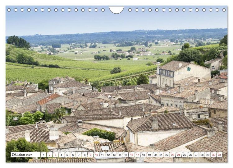Produktbild: Momente einer Reise - Franz&ouml;sische Atlantikk&uuml;ste (Wandkalender 2027 DIN A4 quer), CALVENDO Monatskalender