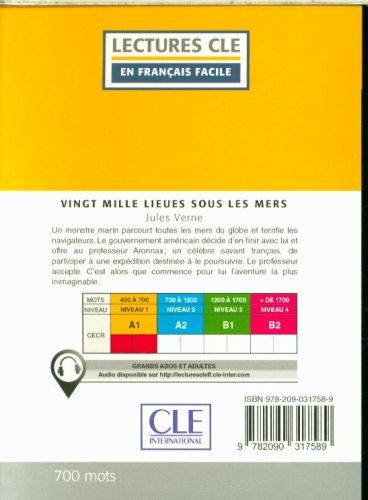 Produktbild: Vingt mille lieues sous les mers