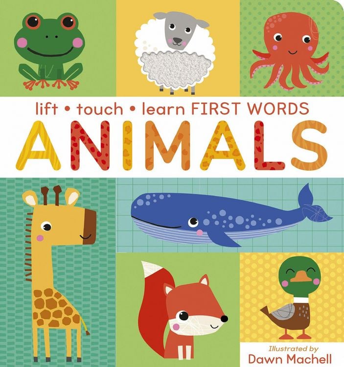 Produktbild: Lift Touch and Learn First Words: Animals