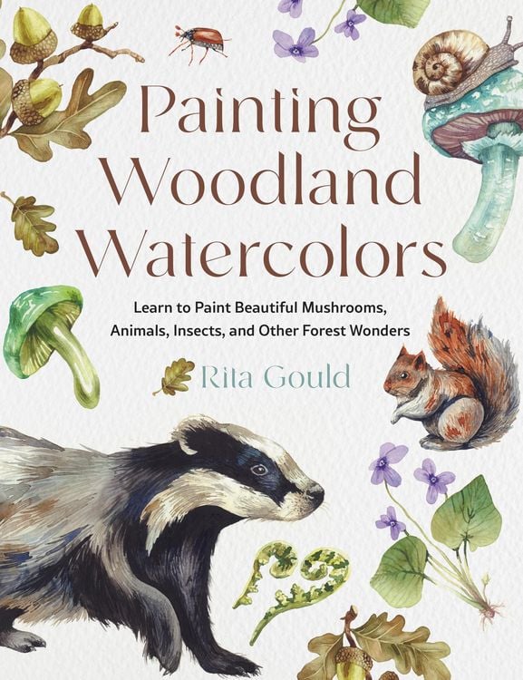 Produktbild: Painting Woodland Watercolors