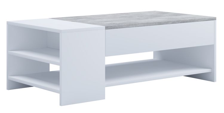 Produktbild: Holz Sofatisch Couchtisch Schublade Tindus