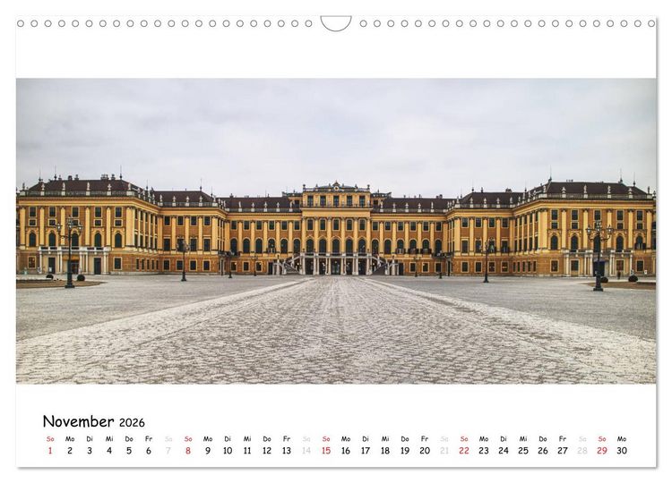 Produktbild: Wiener Eindr&uuml;cke (Wandkalender 2026 DIN A3 quer), CALVENDO Monatskalender