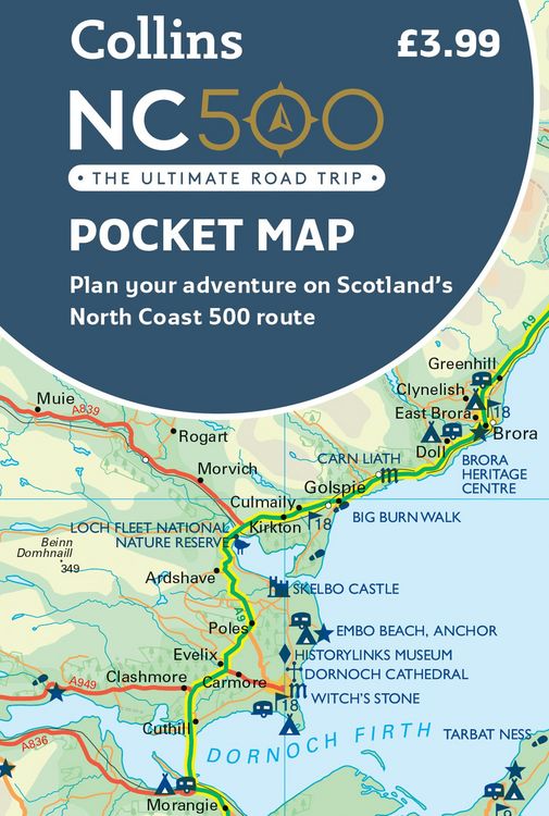Produktbild: NC500 Pocket Map