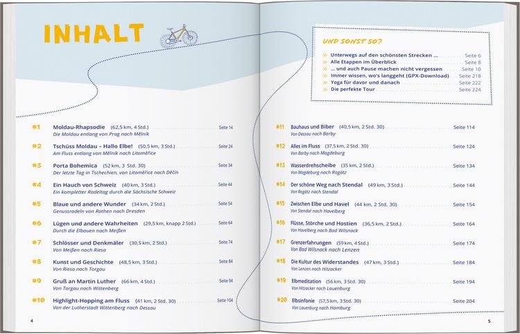 Produktbild: DUMONT Radelzeit auf dem Elberadweg