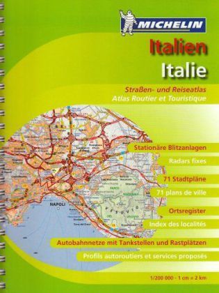 Produktbild: Italia. Atlante stradale e turistico. 1:200.000