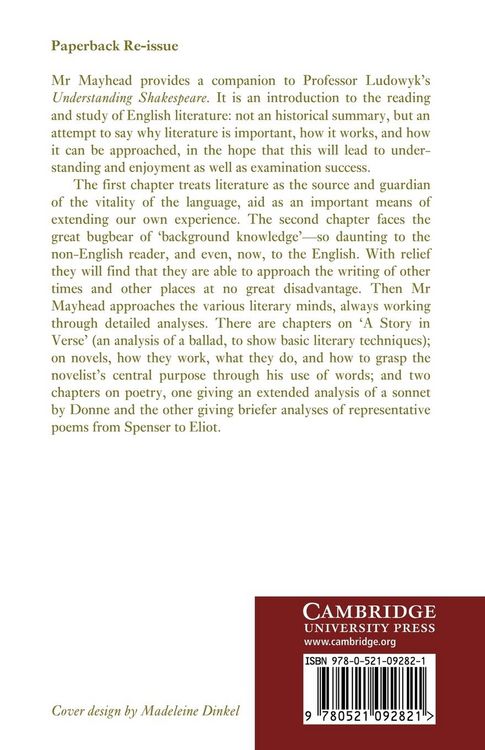 Produktbild: Understanding Literature