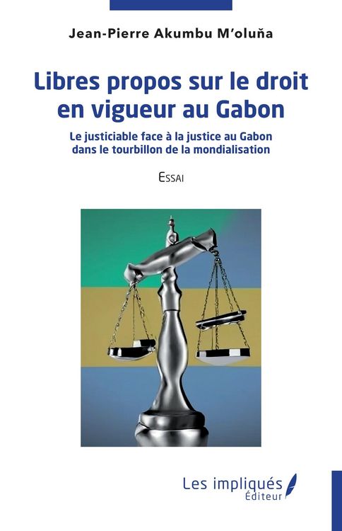 Produktbild: Libres propos sur le droit en vigueur au Gabon